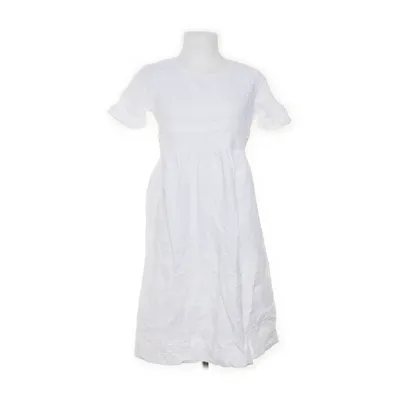 Maternity dress (White) from Seraphine Cotton