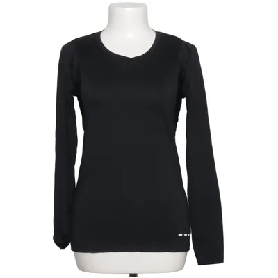 Langærmet t-shirt (Sort) fra Cool Running Elastan, Polyamid, Polyester