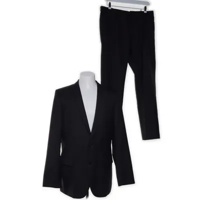 Kostym (Grå) från Silk de Silk Acetat, Kupro, Silke, Viskos, Ull