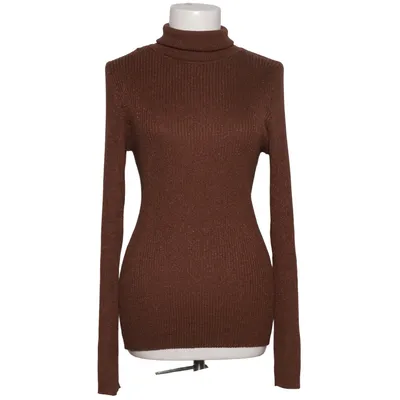 Turtleneck (Brown) from Hema Metallic fiber, Polyamide, Polyester, Viscose
