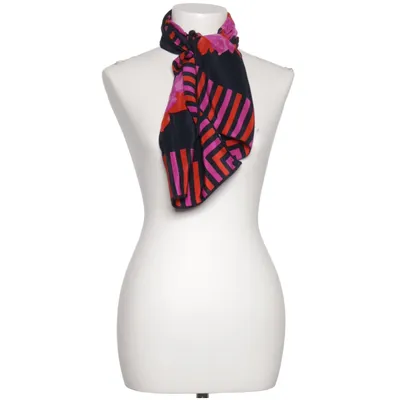 Scarf (Svart, Röd, Rosa) från Escada