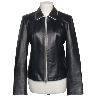 Leather jacket (Black) from Together Leather, Polyester