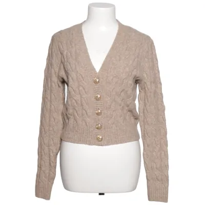 Cardigan (Beige) from H&M Acrylic, Elastane, Polyester, Wool