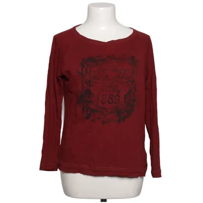 Langærmet t-shirt (Rød) fra Mark Adam
