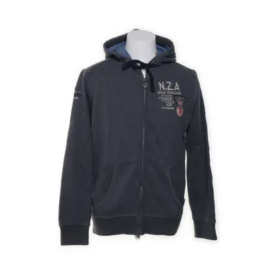 Huvtröja (Grå) från NZA Bomull, Linne