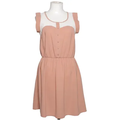 Dress (Brown, White) from Holly Bracken Cotton, Polyester