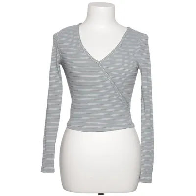 Slå-om top (Grøn, Hvid) fra Review Bomuld, Elastan, Polyester