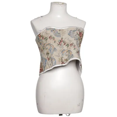 Corset (Beige, Multicolore) de Scarlet Darkness Polyester, Polyuréthane, Viscose