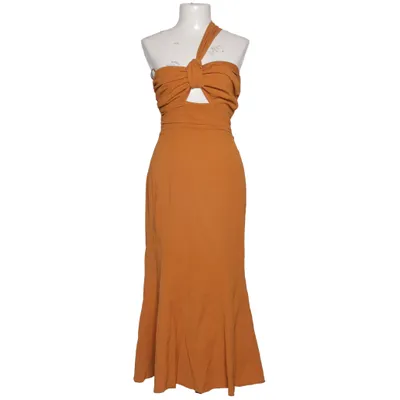 Halterneck dress (Brown) from Finders Keepers Elastane, Polyester, Viscose