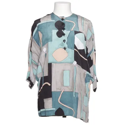 Skjorte (Blå, Beige, Flerfarvet) fra Jürgen Michaelsen Viscose
