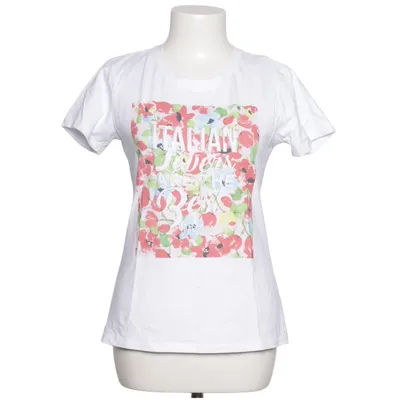 T-shirt (GRAPHIC T-SHIRT PANEL WHITE) från Fracomina Bomull, Elastan