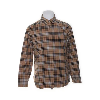 Skjorta (Beige, Svart, Vit) från Burberry Bomull