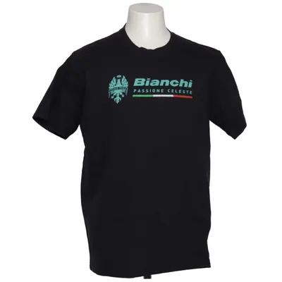 T-shirt (Black) from Bianchi Cotton