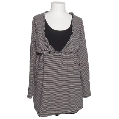 Maternity top (Black, White) from La Redoute Cotton, Elastane