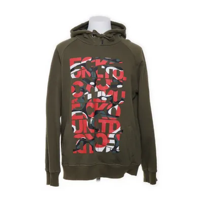 Huvtröja (Grön, Röd, Vit) från Ecko Unltd Bomull, Polyester