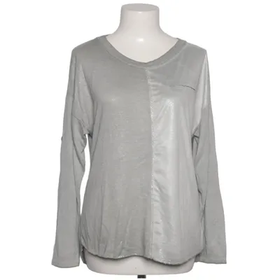 Langarmshirt (Grau) von Selected Touch Elasthan, Viskose