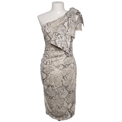 Kjole (Beige, Sort) fra Mango Polyester