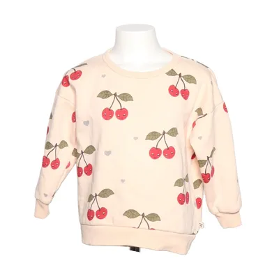 Collegetröja (Beige, Röd, Grön) från Livly Ekologisk bomull, Polyester