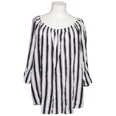 Bluse (Sort, Hvid) fra Angel of Style Viscose