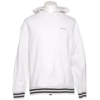 Hættetrøje (SS-24057 OVERSIZED BACK LOGO HOODIE) fra SikSilk Bomuld