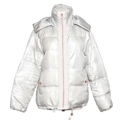 Vinterjacka (Silverfärgad) från Benetton Polyamid, Polyester