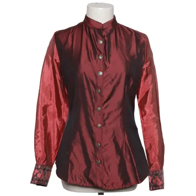Blouse (Rood, Zwart) van Nockstein Trachten Polyester