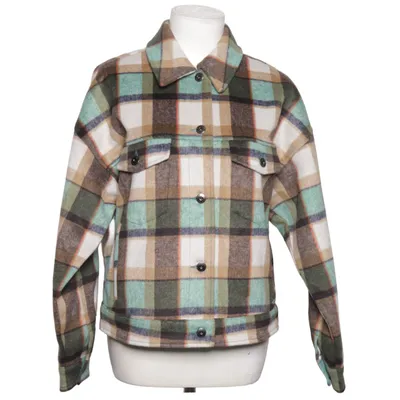 Överskjorta (Grön, Brun, Vit) från Scotch & Soda Bomull, Elastan, Polyester, Ull