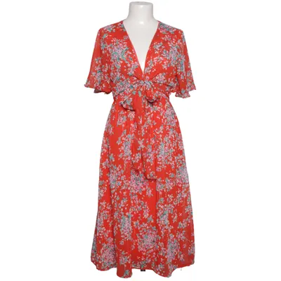 Robe portefeuille (Rouge, Multicolore) de Les Petites Fleurs Polyester