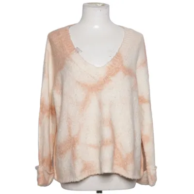 Trui (Beige, Oranje) van By Anthropologie Acryl, Katoen, Elastaan, Polyamide, Polyester, Wol