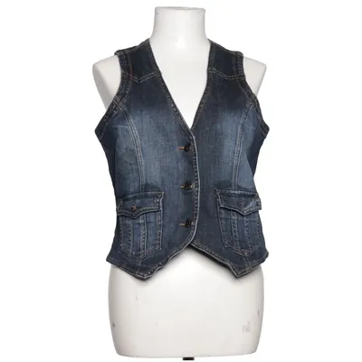 Denim vest (Blue) from Cecil