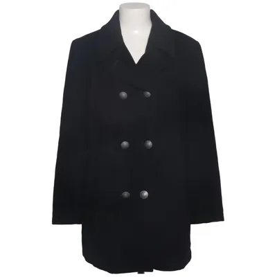 Cabanjacke (Schwarz) von Damo Donna Acetat, Kaschmir, Polyamid, Wolle