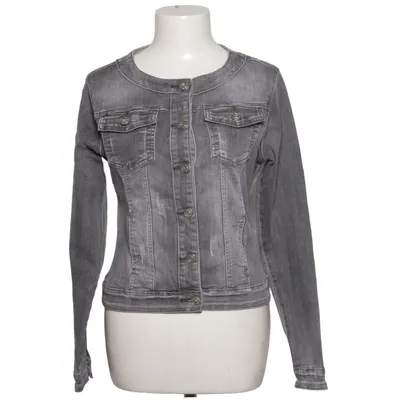 Denim jacket (Gray) from Hello Miss Cotton, Elastane