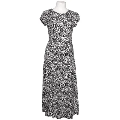 Kjole (Sort, Hvid) fra Les Lunes Elastan, Viscose