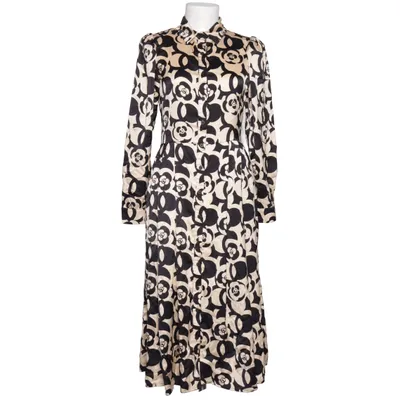 Robe chemise (Noir, Beige) de Maraislise Polyester
