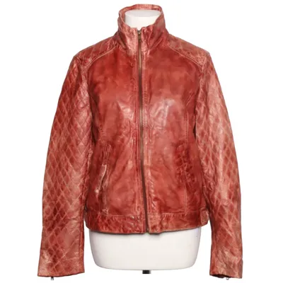 Veste en cuir (Rouge) de Saki