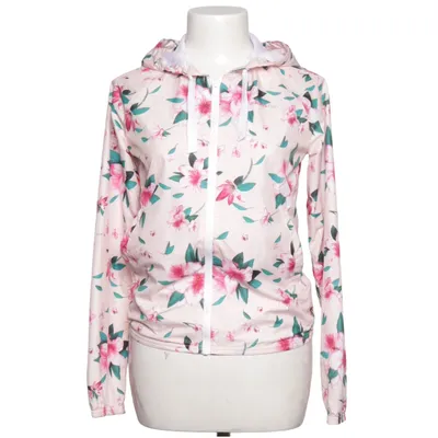 Sports jacket (Pink, Green, White) from Adidas Neo Polyester