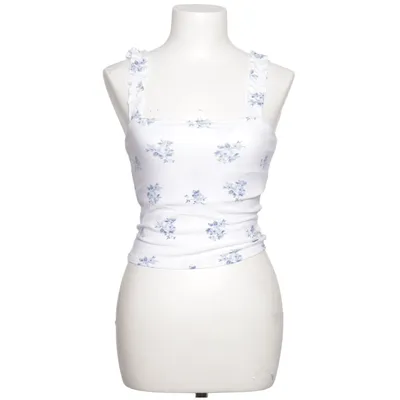 Crop top (Blanc, Bleu) de Hollister