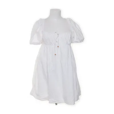 Klänning (Vit) från Zara Bomull