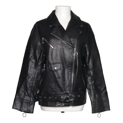 Biker jacket (Oversized Faux Leather Biker Jacket) from Donna Romina x NA-KD Polyester, Polyurethane