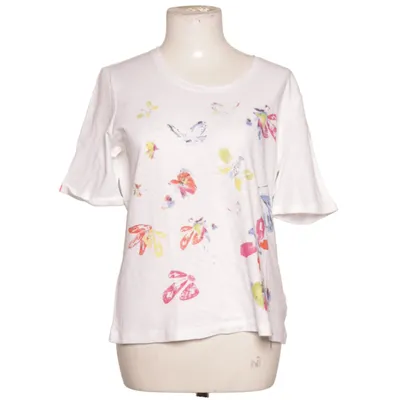 T-shirt (White, Multicolored) from Castaluna Cotton