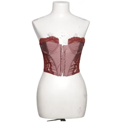 Corset (Pink, Red, Multicolored) from Out from Under Elastane, Polyamide