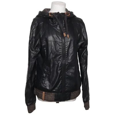 Jacket (Black, Gray) from Naketano Cotton, Nylon, Polyester, Polyurethane