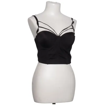 Crop top (Svart) från C'est Monique Elastan, Polyester
