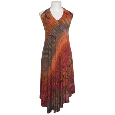 Dress (Orange, Pink, Purple) from Guru Shop Elastane, Viscose