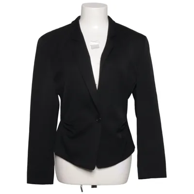 Blazer (Noir) de Mani Acétate, Cupro, Laine
