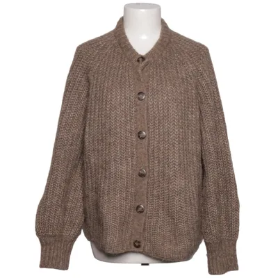 Cardigan (Brun) fra La Maille Sézane Alpacauld, Polyamid