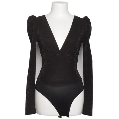 Romper (Zwart) van Amisu Elastaan, Metallvezel, Polyester