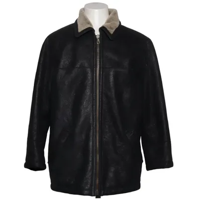Shearlingjacka (Svart) från Don Gil