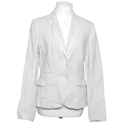 Blazer (Blå, Hvid) fra More & More Acetat, Bomuld, Linned