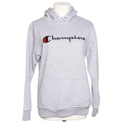 Capuchon sweater (Grijs) van Champion Katoen